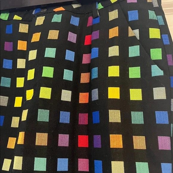 Fashion Brand Company pantone color check pants